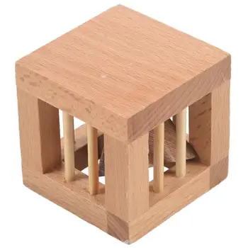 Square Mysterious Wooden Classic Genius Puzzles 3D Disentanglement PuzzlesToy Children Adult IQ Brain Educational Learning Toy
Square Mysterious Wooden Classic Genius Puzzles 3D Disentanglement PuzzlesToy Children Adult IQ Brain Educational Learning Toy
