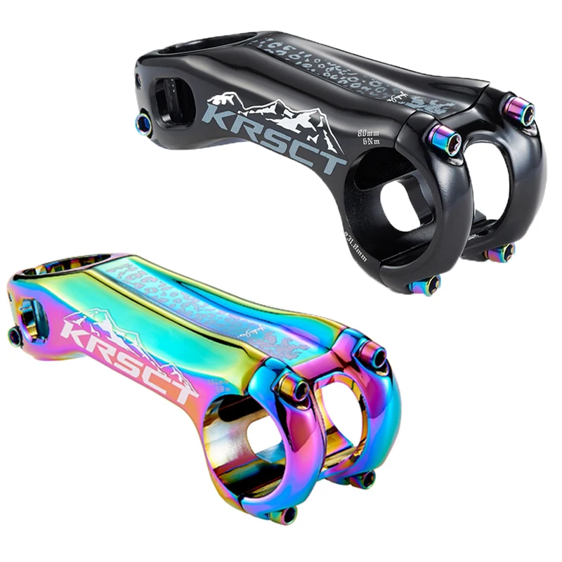 KRSCT Bicycle Stem Polished -20 Degree Mountain Bike Stem 28.6 * 31.8mm 80/90/100mm MTB Bike Stem XC AM Cycling Parts
KRSCT Bicycle Stem Polished -20 Degree Mountain Bike Stem 28.6 * 31.8mm 80/90/100mm MTB Bike Stem XC AM Cycling Parts