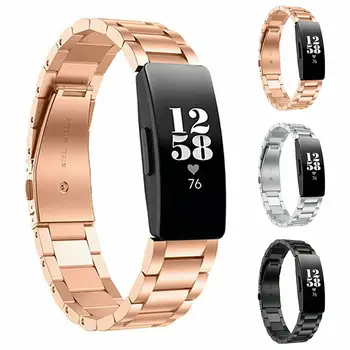 Replacement Stainless Steel Wristband Smart Watch Strap for Fitbit Inspire HR 
Replacement Stainless Steel Wristband Smart Watch Strap for Fitbit Inspire HR