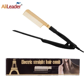Alileader New Hair Straightener Comb Professional Hot Heating Comb Flat Iron Hair Straightener With Comb Folding Electric Brush
Alileader New Hair Straightener Comb Professional Hot Heating Comb Flat Iron Hair Straightener With Comb Folding Electric Brush