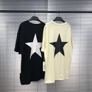 Thick Fabric Pentagram Print FOG Essentials T shirts Men Women 1:1 High-Quality Top Tee Oversized FOG T-Shirts
Thick Fabric Pentagram Print FOG Essentials T shirts Men Women 1:1 High-Quality Top Tee Oversized FOG T-Shirts