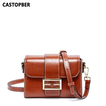 Women's Crossbody Split Leather Oil Wax Fashion Designer Ladies Small Messenger Handbags Female Korean Style High Quality Brand
Women's Crossbody Split Leather Oil Wax Fashion Designer Ladies Small Messenger Handbags Female Korean Style High Quality Brand