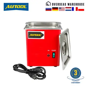 AUTOOL MCT100 Car Ultrasonic Fuel Injector Cleaning Machine Cleaner Auto Petrol Gasoline Diesel Spark Plug PK LAUNCH CNC602A