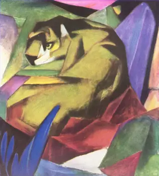 Famous Art Paintings Hand Painted by College Teachers - Tiger Franz Marc Abstract Animal - Oil Painting on Canvas
Famous Art Paintings Hand Painted by College Teachers - Tiger Franz Marc Abstract Animal - Oil Painting on Canvas