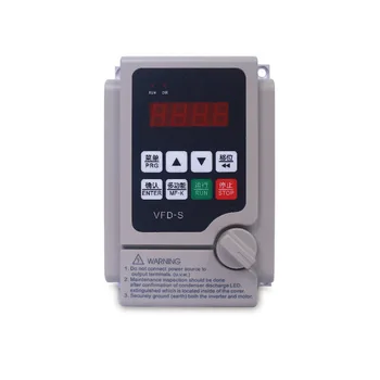 Frequency Converter Inverter 4KW Single phase 220v/380v Input and three-phase Output motor speed controller
Frequency Converter Inverter 4KW Single phase 220v/380v Input and three-phase Output motor speed controller