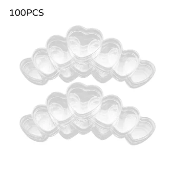 100 Pcs/Set 4g Mini Cosmetic Jars Empty Eyeshadow Makeup Glitter Powder Container Clear Refillable Bottles Nail Accessories Pots
100 Pcs/Set 4g Mini Cosmetic Jars Empty Eyeshadow Makeup Glitter Powder Container Clear Refillable Bottles Nail Accessories Pots