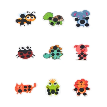 9 Pcs Cartoon Sticker Forehead Thermometers Strips Body Fever Thermometers Forehead for Kids Care Thermometer
9 Pcs Cartoon Sticker Forehead Thermometers Strips Body Fever Thermometers Forehead for Kids Care Thermometer