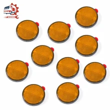 AOHEWEI 10x Self Adhesive Reflector Rectangular Stick on Amber Safety Rear Reflective for Gate Posts Fence Trailer Lorry Caravan AOHEWEI 10x Self Adhesive Reflector Rectangular Stick on Amber Safety Rear Reflective for Gate Posts Fence Trailer Lorry Caravan