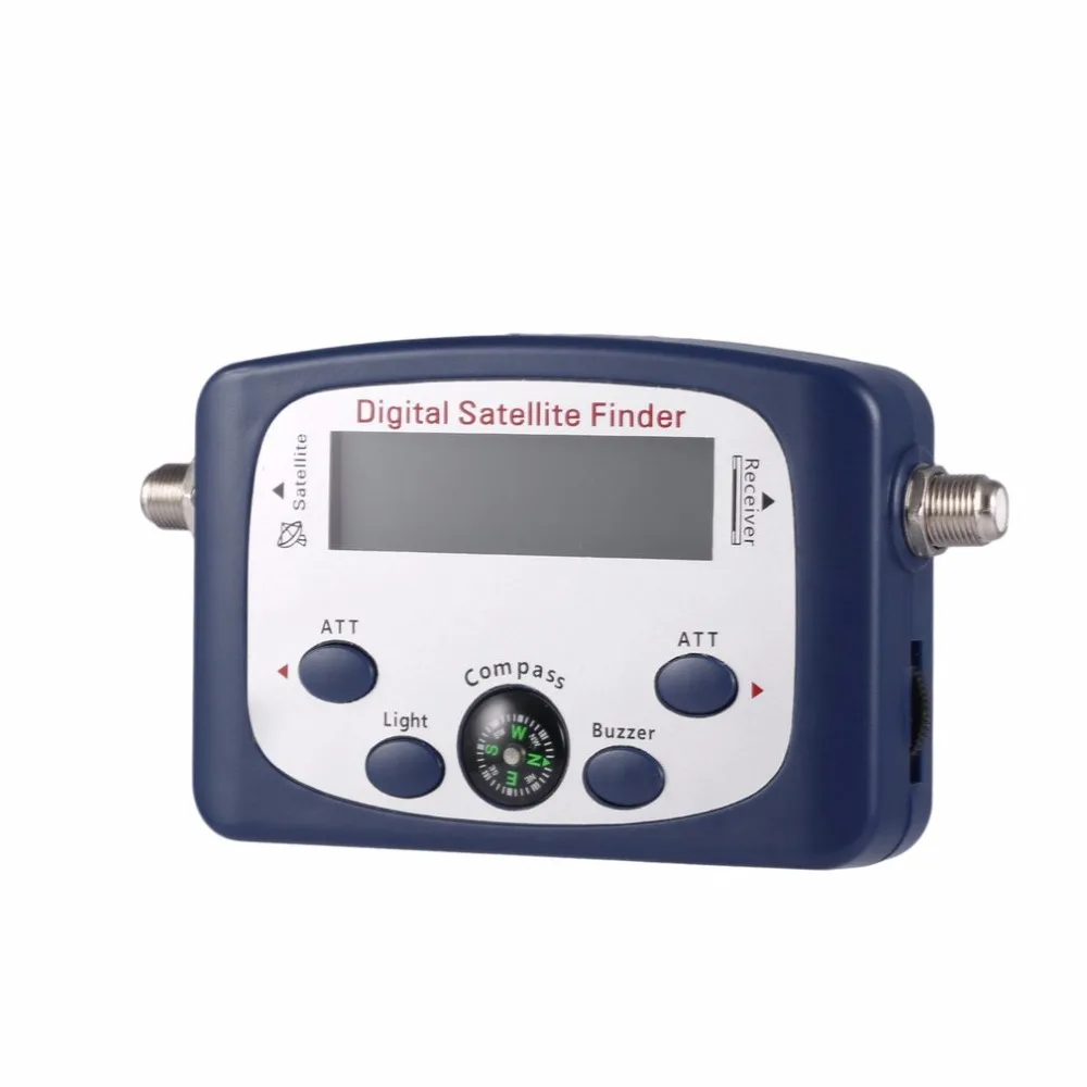 Portable Mini Digital LCD Display Satellite TV Signal Finder Satfinder Signal Tester Strength Meter Satellite Signal Searcher
Portable Mini Digital LCD Display Satellite TV Signal Finder Satfinder Signal Tester Strength Meter Satellite Signal Searcher