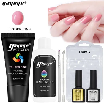 Yayoge Poly Gel Nail Set builder gel Gel Polish Kit For Nails Extension Quick Building Poly Extension UV Gel Set UK warehouse
Yayoge Poly Gel Nail Set builder gel Gel Polish Kit For Nails Extension Quick Building Poly Extension UV Gel Set UK warehouse