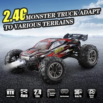 4WD RC Car 1:16 Scale Brushless High Speed 36KM/h Off-Road 2.4G RC Monster Truck Racing Vehicle for Christmas Gifts Hot
4WD RC Car 1:16 Scale Brushless High Speed 36KM/h Off-Road 2.4G RC Monster Truck Racing Vehicle for Christmas Gifts Hot