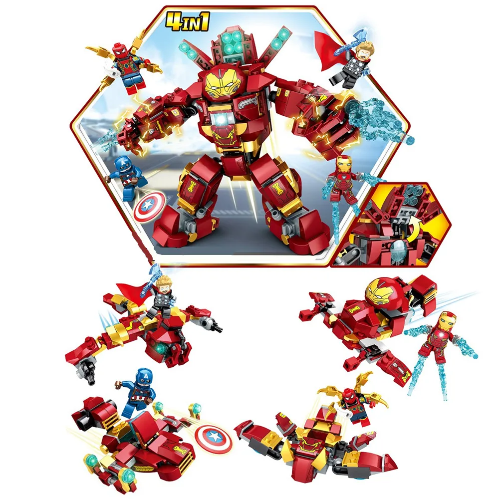 4Pcs Marvel Avengers Super Heroes Iron Man Captain America Figures Building Blocks Bricks Toys Juguetes Xmas Gift
4Pcs Marvel Avengers Super Heroes Iron Man Captain America Figures Building Blocks Bricks Toys Juguetes Xmas Gift