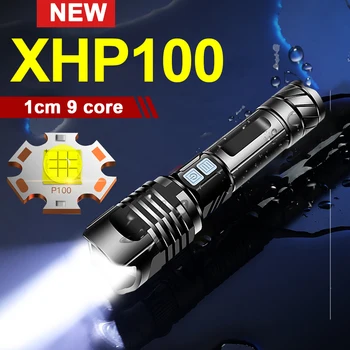 Super powerful flashlight XHP100 led torch light tactical hand lamp 26650 usb rechargeable flash light waterproof zoom lantern
Super powerful flashlight XHP100 led torch light tactical hand lamp 26650 usb rechargeable flash light waterproof zoom lantern