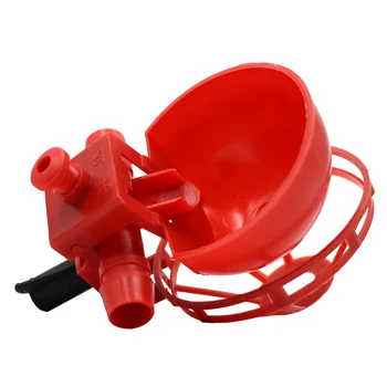 20 pcs 9.5 13.5mm Adjustable Chicken Drinker Automatic Drinking Bowl For Chikens Bird Poultry Water Drinking Fountain With Tray 
20 pcs 9.5 13.5mm Adjustable Chicken Drinker Automatic Drinking Bowl For Chikens Bird Poultry Water Drinking Fountain With Tray