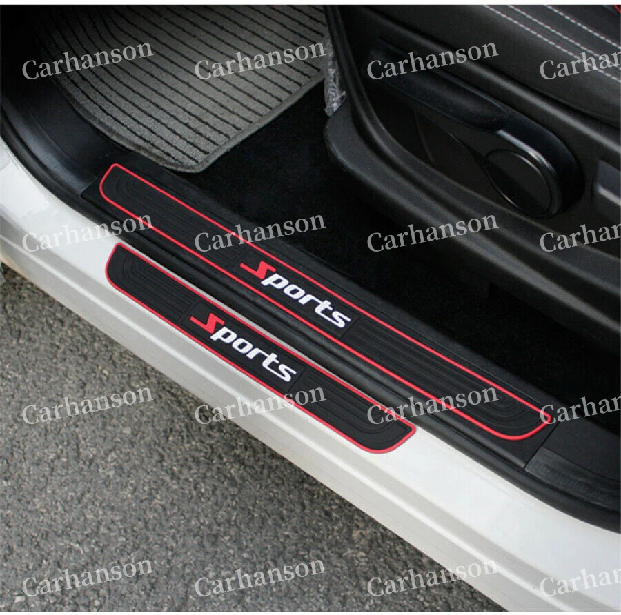 For Mazda Nissan Kia Rio Accessories Pedal Styling Scuff Plate Universal Door Sill Plate Car Rubber Pad Trim Protector Sticker
For Mazda Nissan Kia Rio Accessories Pedal Styling Scuff Plate Universal Door Sill Plate Car Rubber Pad Trim Protector Sticker