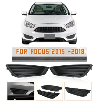 for Ford Focus S/SE Models 2015 2016 2017 2018 Front Fog Light Lamps Frame Grille Cover Bezel Trim Left Driver and Right Passeng
for Ford Focus S/SE Models 2015 2016 2017 2018 Front Fog Light Lamps Frame Grille Cover Bezel Trim Left Driver and Right Passeng
