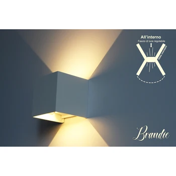 V-TAC LD9759C wall sconce Led wall Brandie 6W square white warm white casing IP65 double lighting angle regolabi
V-TAC LD9759C wall sconce Led wall Brandie 6W square white warm white casing IP65 double lighting angle regolabi