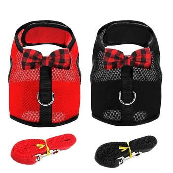 Rabbit Harness Leash 2 Set No Pull Leash Vest Harness, Adjustable Small Pet Harness for Hamster Similar Small Animals
Rabbit Harness Leash 2 Set No Pull Leash Vest Harness, Adjustable Small Pet Harness for Hamster Similar Small Animals