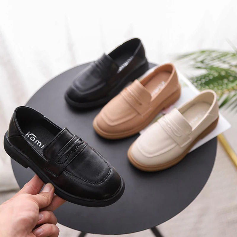 Kids Solid Color Leather Shoe Black White Boys Girls Uniform Shoes Brand New Children's Pu Leather Boys Shoes
Kids Solid Color Leather Shoe Black White Boys Girls Uniform Shoes Brand New Children's Pu Leather Boys Shoes