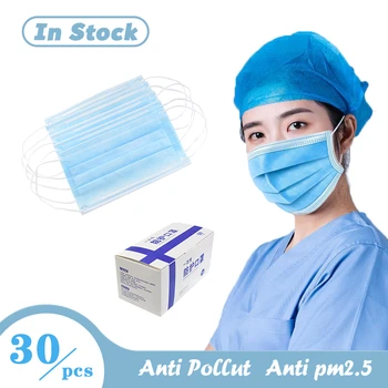 30pcs Masks Protection Protective Masks Dusk Mask Anti Flu Cotton Antibacterial Earloop Face Mask
30pcs Masks Protection Protective Masks Dusk Mask Anti Flu Cotton Antibacterial Earloop Face Mask