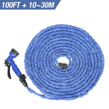 100FT Garden Hose Expandable Flexible Water Hose Pipe Watering With Spray Gun Watering Car Wash Spray Supplies HWC 
100FT Garden Hose Expandable Flexible Water Hose Pipe Watering With Spray Gun Watering Car Wash Spray Supplies HWC