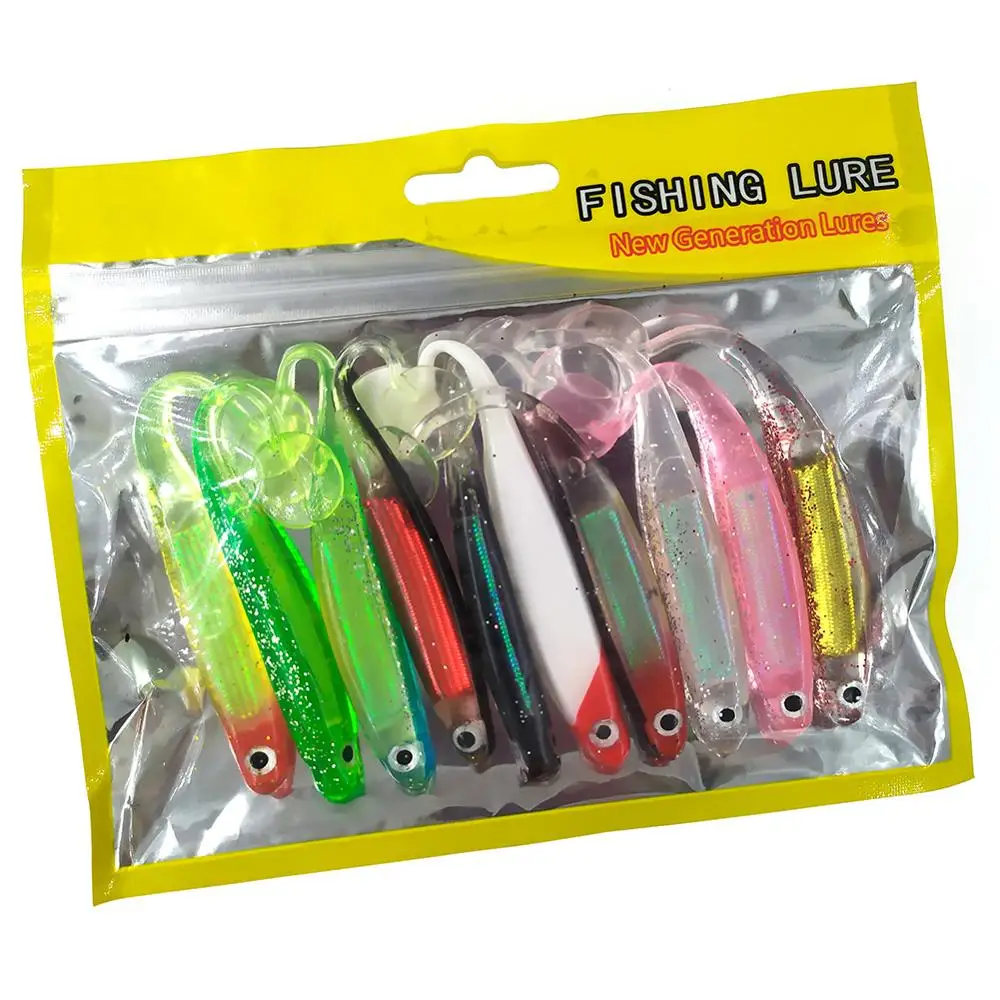 INFOF 10pcs/pack Soft Fishing Lure Swimbait 10.5cm 5g Swimming Minnow Artificial Soft Bait Swimmer Silicon Shad
INFOF 10pcs/pack Soft Fishing Lure Swimbait 10.5cm 5g Swimming Minnow Artificial Soft Bait Swimmer Silicon Shad
