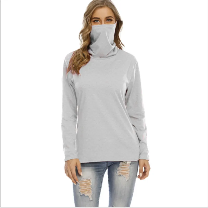 Women Autumn Long Sleeve Turtleneck T-shirt 2021 Spring Casual Loose Top With Dust Function S-2XL
Women Autumn Long Sleeve Turtleneck T-shirt 2021 Spring Casual Loose Top With Dust Function S-2XL