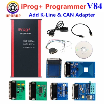 iProg Pro iProg Key Programmer V84 Support IMMO + Mileage Correction + Airbag Reset Till Yea 2019 With CAN/Kline/IR MB Adapter
iProg Pro iProg Key Programmer V84 Support IMMO + Mileage Correction + Airbag Reset Till Yea 2019 With CAN/Kline/IR MB Adapter