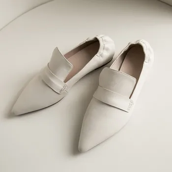 MLJUESE 2020 women flats autumn spring soft sheepskin pointed toe black color ballet flats shoes party dress wedding size 42
MLJUESE 2020 women flats autumn spring soft sheepskin pointed toe black color ballet flats shoes party dress wedding size 42