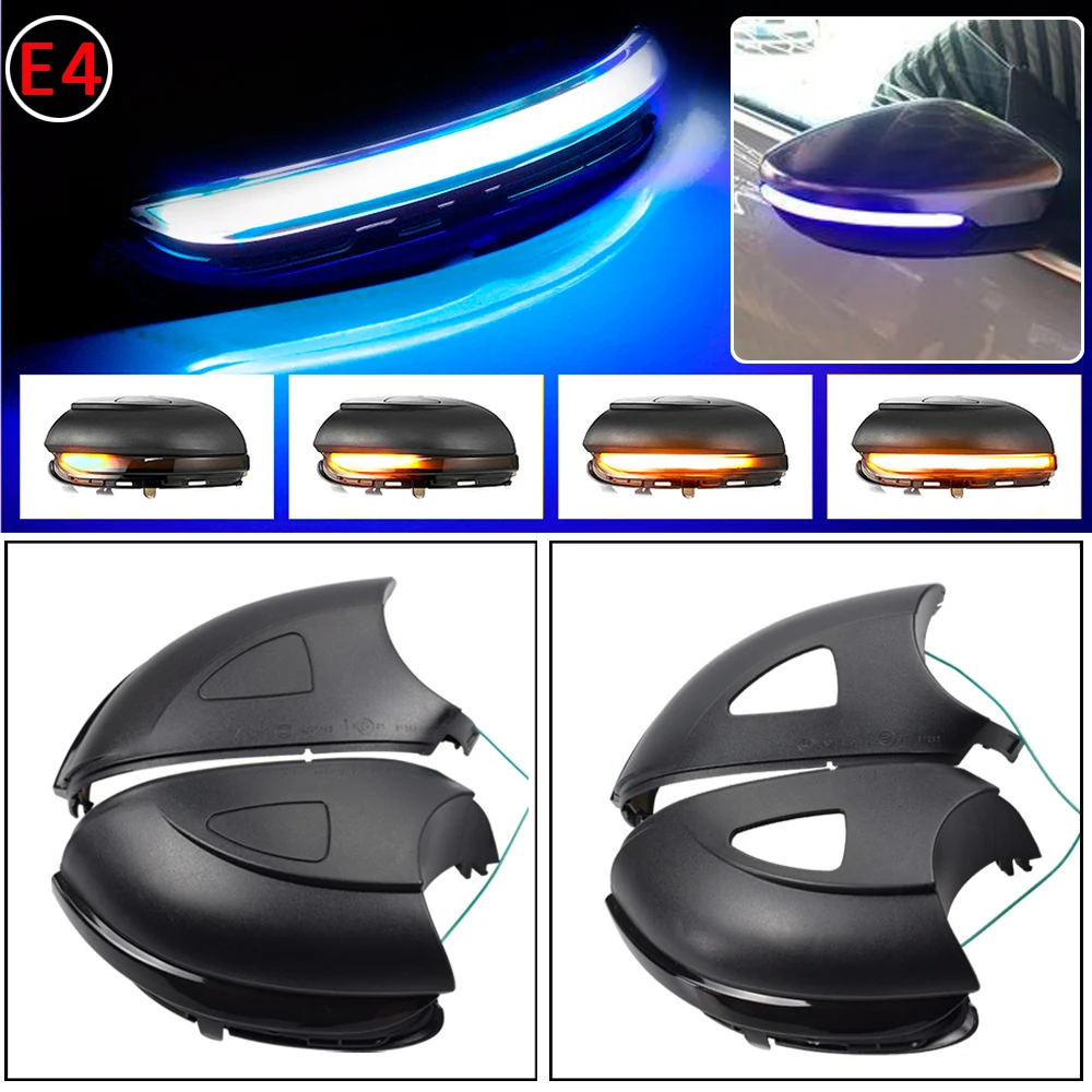 For VW GOLF 6 MK6 GTI R32 08-14 Touran LED Dynamic Turn Signal Light Side Wing Rearview Mirror Indicator Lamp With Bottom Shell
For VW GOLF 6 MK6 GTI R32 08-14 Touran LED Dynamic Turn Signal Light Side Wing Rearview Mirror Indicator Lamp With Bottom Shell