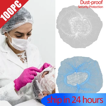 100pcs Non-woven Disposable Hat dustproof fogproof and anti saliva Shower Caps Spa Beauty Accessory Hot Sale
100pcs Non-woven Disposable Hat dustproof fogproof and anti saliva Shower Caps Spa Beauty Accessory Hot Sale