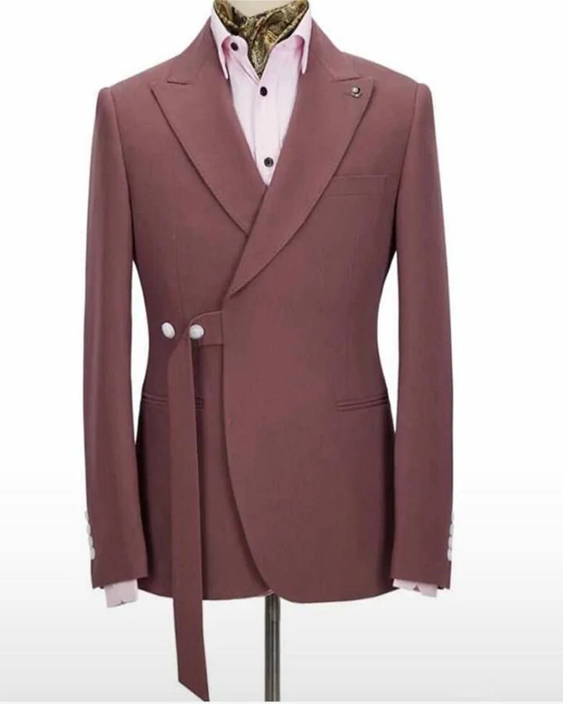 2Pc Newest Design Men's Suits Brown Jacket Pants for Wedding Custom Made Suits Tailored Party Wear Male Suits Blazer Trousers
2Pc Newest Design Men's Suits Brown Jacket Pants for Wedding Custom Made Suits Tailored Party Wear Male Suits Blazer Trousers