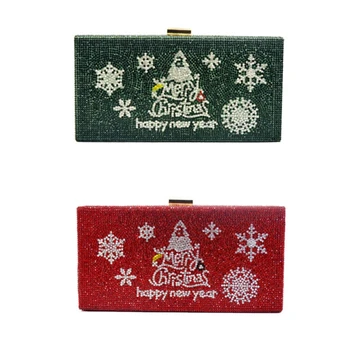 Christmas Tree Clutch Purses for Women Evening Rhinestone Handbags Ladies Party Dinner Bag
Christmas Tree Clutch Purses for Women Evening Rhinestone Handbags Ladies Party Dinner Bag