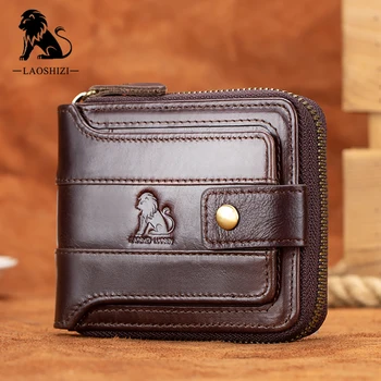 LAOSHIZI LUOSEN RFID-blocking Wallet Genuine Leather Flip Flap Zipper Wallet Purse 91606
LAOSHIZI LUOSEN RFID-blocking Wallet Genuine Leather Flip Flap Zipper Wallet Purse 91606