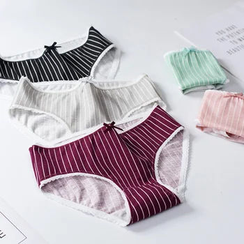 Women Panties Briefs Sexy Bow Cotton Simple Large Size Panties Ladies Cotton Solid Color Briefs
Women Panties Briefs Sexy Bow Cotton Simple Large Size Panties Ladies Cotton Solid Color Briefs