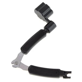 3 In 1 String Cutter Black Instrument Guitar Tools Accessories Music Practical Pin Puller Multifunctional Repairing Winder
3 In 1 String Cutter Black Instrument Guitar Tools Accessories Music Practical Pin Puller Multifunctional Repairing Winder