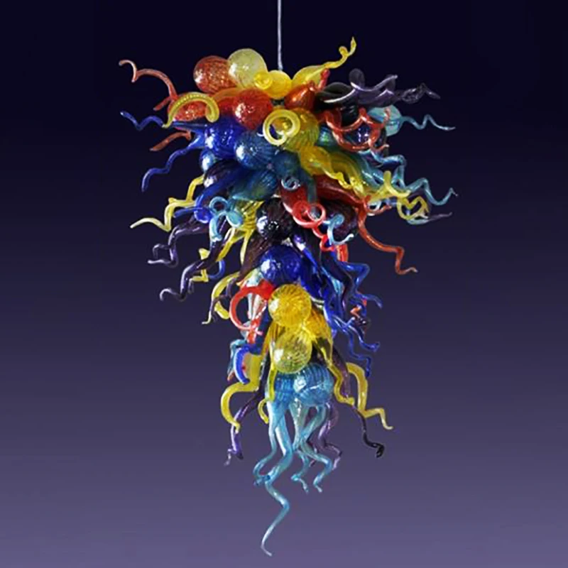 100% выдувная вручную лампа в стиле Chihuly, подвесная цветная стеклянная художественная люстра от производителя
100% выдувная вручную лампа в стиле Chihuly, подвесная цветная стеклянная художественная люстра от производителя