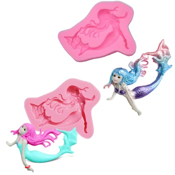 Beautiful 3D Mermaid Shape Silicone Cake Mold Chocolate Fondant Cake Decorating Tools Kitchen Mold
Beautiful 3D Mermaid Shape Silicone Cake Mold Chocolate Fondant Cake Decorating Tools Kitchen Mold