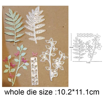 2020 new metal dies Wildflower Leaf Branches cutting dies stencils dies diy scrapbooking dies papers cards making Embossing dies
2020 new metal dies Wildflower Leaf Branches cutting dies stencils dies diy scrapbooking dies papers cards making Embossing dies