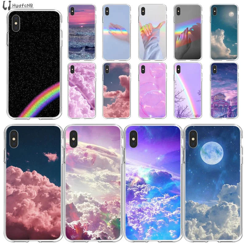 LJHYDFCNB sky rainbow cool TPU Soft Phone Case for iPhone 11 pro XS MAX 8 7 6 6S Plus X 5 5S SE XR cover
LJHYDFCNB sky rainbow cool TPU Soft Phone Case for iPhone 11 pro XS MAX 8 7 6 6S Plus X 5 5S SE XR cover