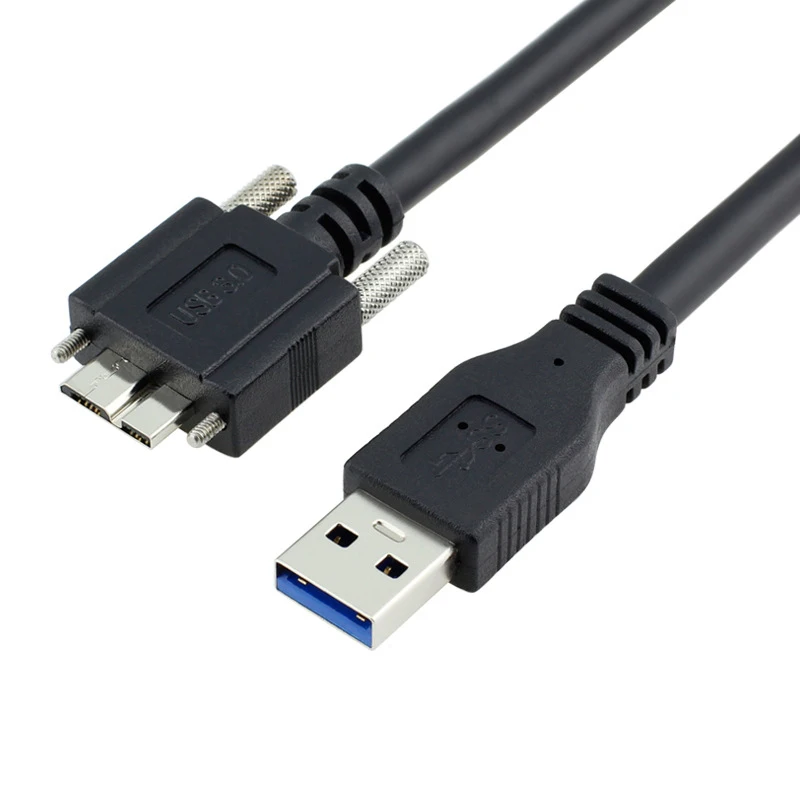 120 см 4 фута USB 3 0 A Тип кабеля штекер к Micro B с крепежными винтами для жесткого диска |