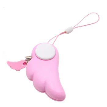 Angel Wings Woman Anti Wolf For Self-defense Electronic Alarm Mobile Phone Bag Lady Lovely Pendant FPing
Angel Wings Woman Anti Wolf For Self-defense Electronic Alarm Mobile Phone Bag Lady Lovely Pendant FPing