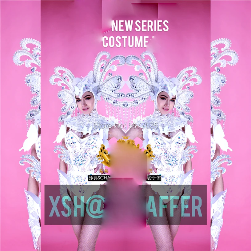 Nightclub bar gogo female butterfly fairy cosplay costume Valentine's Day Christmas stage dance female costume
Nightclub bar gogo female butterfly fairy cosplay costume Valentine's Day Christmas stage dance female costume