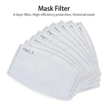 10Pcs PM2.5 Dust Proof Breathable Anti Haze Disposable Mouth Mask Inner Pads Filter Anti Disposable Masks Gasket Replacement Pad 
10Pcs PM2.5 Dust Proof Breathable Anti Haze Disposable Mouth Mask Inner Pads Filter Anti Disposable Masks Gasket Replacement Pad