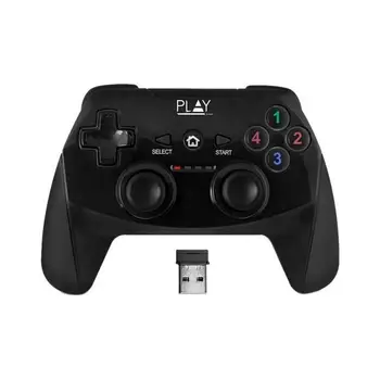 Wireless Gaming Controller Ewent PL3331 2.4 GHz 600 mAh PS3/PC Black 
Wireless Gaming Controller Ewent PL3331 2.4 GHz 600 mAh PS3/PC Black