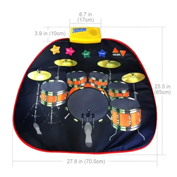 Baby Kids Crawling Mat Toy Children Jazz Drum Music Blanket Baby Multi-function Toy Game Learning Crawling Carpet
Baby Kids Crawling Mat Toy Children Jazz Drum Music Blanket Baby Multi-function Toy Game Learning Crawling Carpet