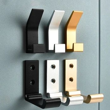 5pcs/set Punch or Punch-free Space Aluminum Kitchen Wall Hooks Home Coat Hanger MOLC
5pcs/set Punch or Punch-free Space Aluminum Kitchen Wall Hooks Home Coat Hanger MOLC