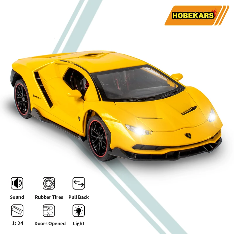 HOBEKARS 1:24 Diecast & Toy Vehicles Simulation Model Pull Back Alloy Metal Sports Car With Light Sound For Children Collection
HOBEKARS 1:24 Diecast & Toy Vehicles Simulation Model Pull Back Alloy Metal Sports Car With Light Sound For Children Collection