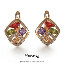 Harong Geometric Rhombus Natural Zircon Crystal Stud Earrings Feminine Jewelry Aesthetic Small Cute Hollow Earrings for Women
Harong Geometric Rhombus Natural Zircon Crystal Stud Earrings Feminine Jewelry Aesthetic Small Cute Hollow Earrings for Women