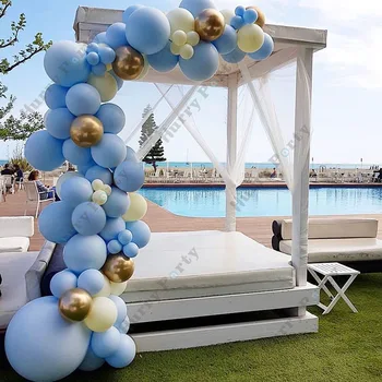 100Pcs Baby Shower Boy Party Balloon Macaron Blue Yellow Metallic Gold Latex Balloon For Wedding Anniversary Decoration Supplies
100Pcs Baby Shower Boy Party Balloon Macaron Blue Yellow Metallic Gold Latex Balloon For Wedding Anniversary Decoration Supplies